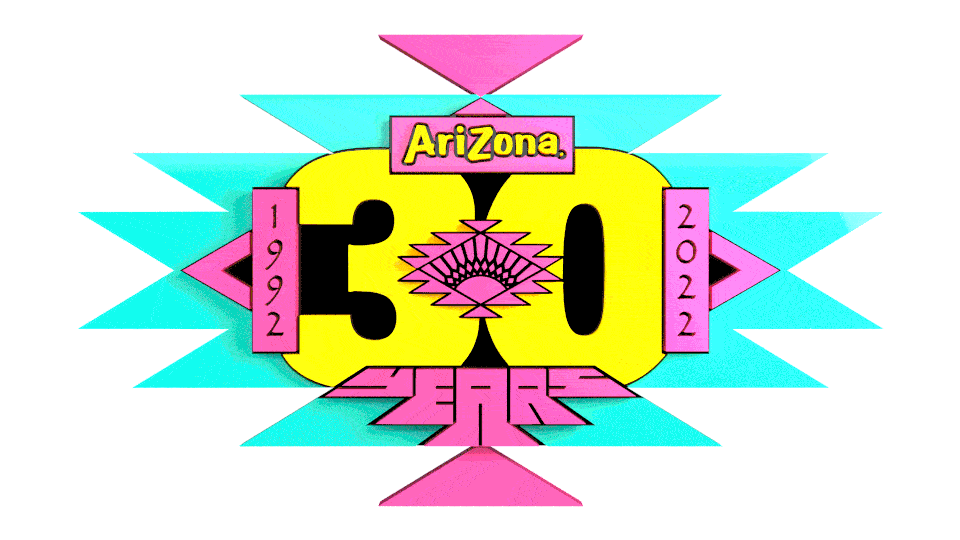 Image of the spinning AriZona Thirsty Thirty logo